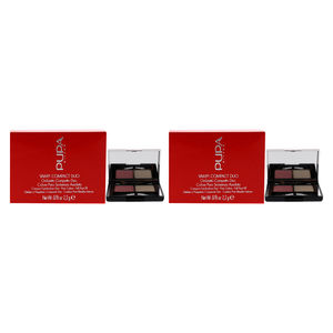 Vamp! Compact Duo Eyeshadow-001 Rose Perlage-Pack of 2